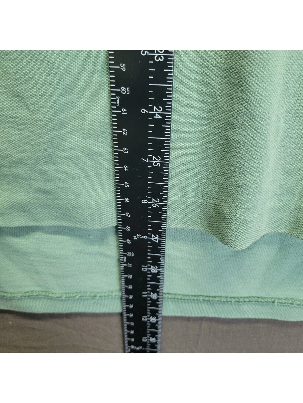 Vintage Ralph Lauren Polo Men's Short Sleeve Polo Light Green Size Large